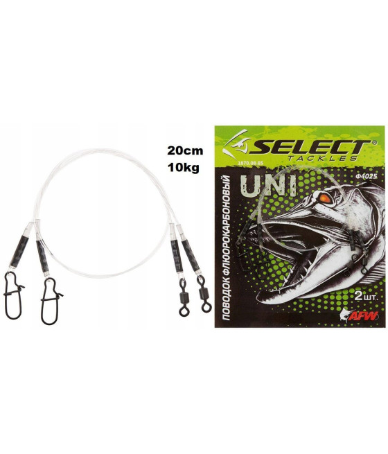 Select Przypon Fluorocarbonowy 20cm 10kg