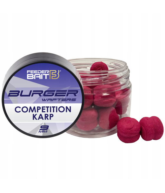 Feeder Bait Burger Wafters 9mm Competition Karp