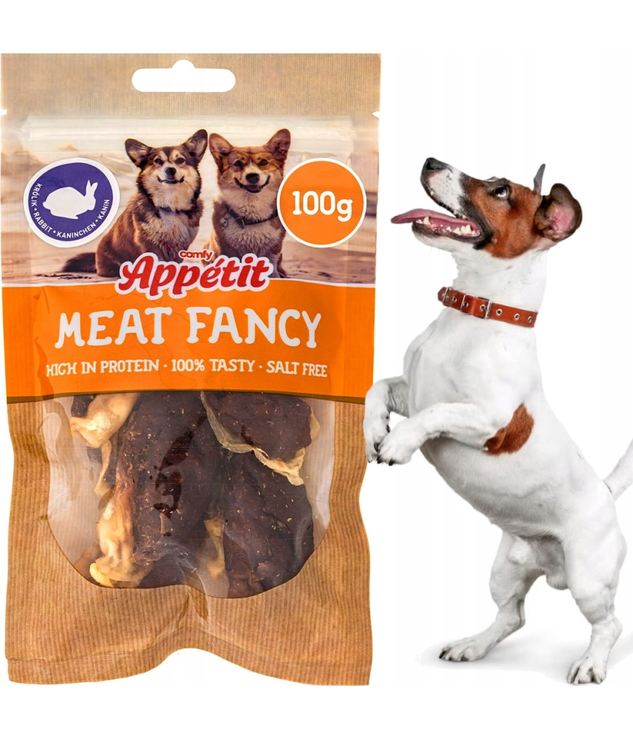Przysmak psa miękkie paski Comfy APPETIT Meat Fancy filet z Jagnięciny 100g