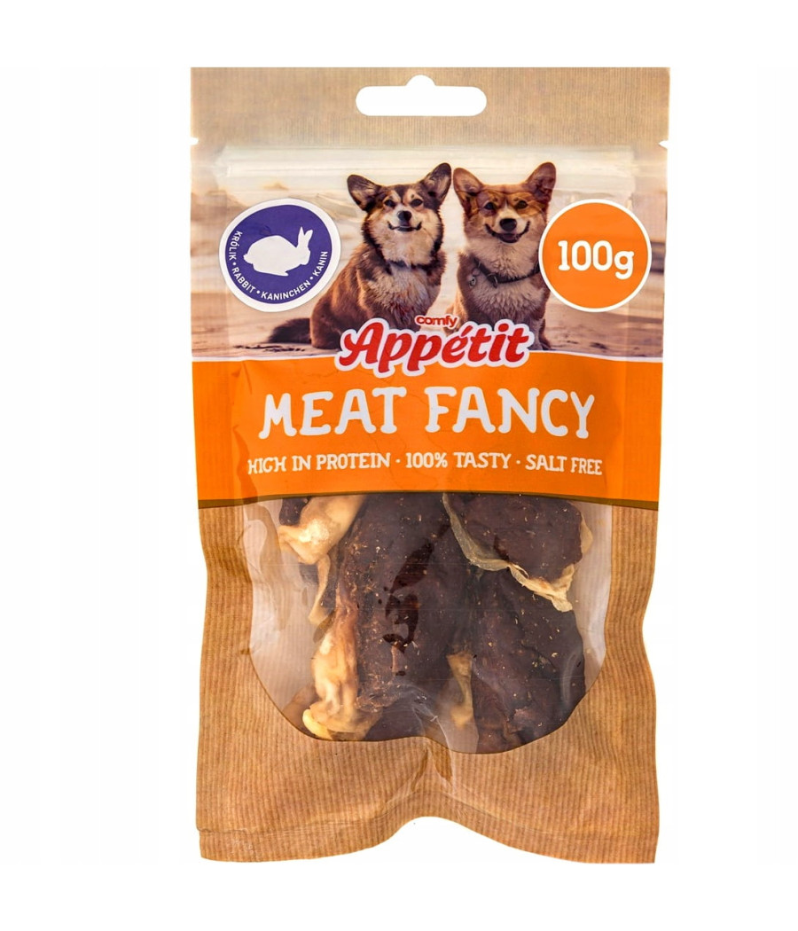 Przysmak psa miękkie paski Comfy APPETIT Meat Fancy filet z Jagnięciny 100g