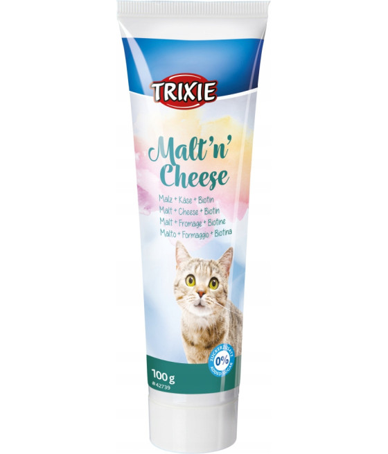 Trixie Pasta dla kota ze słodem i serem, 100 g