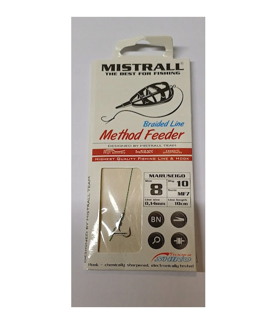 PRZYPON MF7.BL H.8 M.0,14MM L.10CM MISTRALL