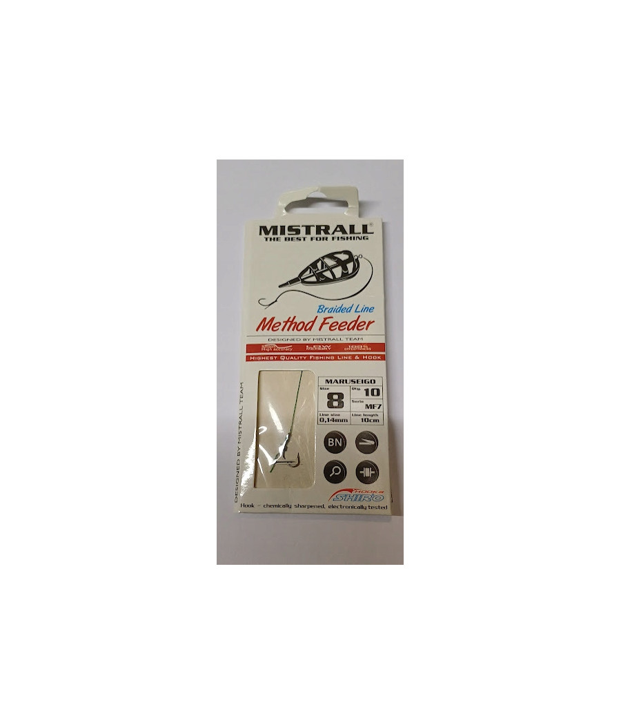 PRZYPON MF7.BL H.8 M.0,14MM L.10CM MISTRALL