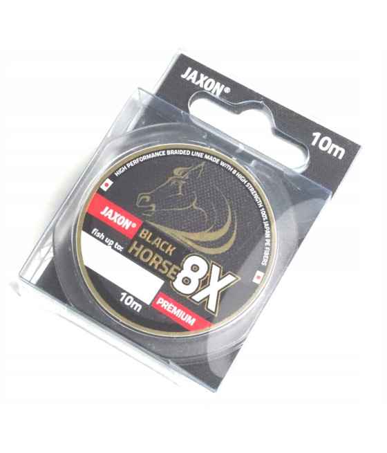 PLECIONKA BLACK HORSE 8X PREMIUM 0,18 10m JAXON