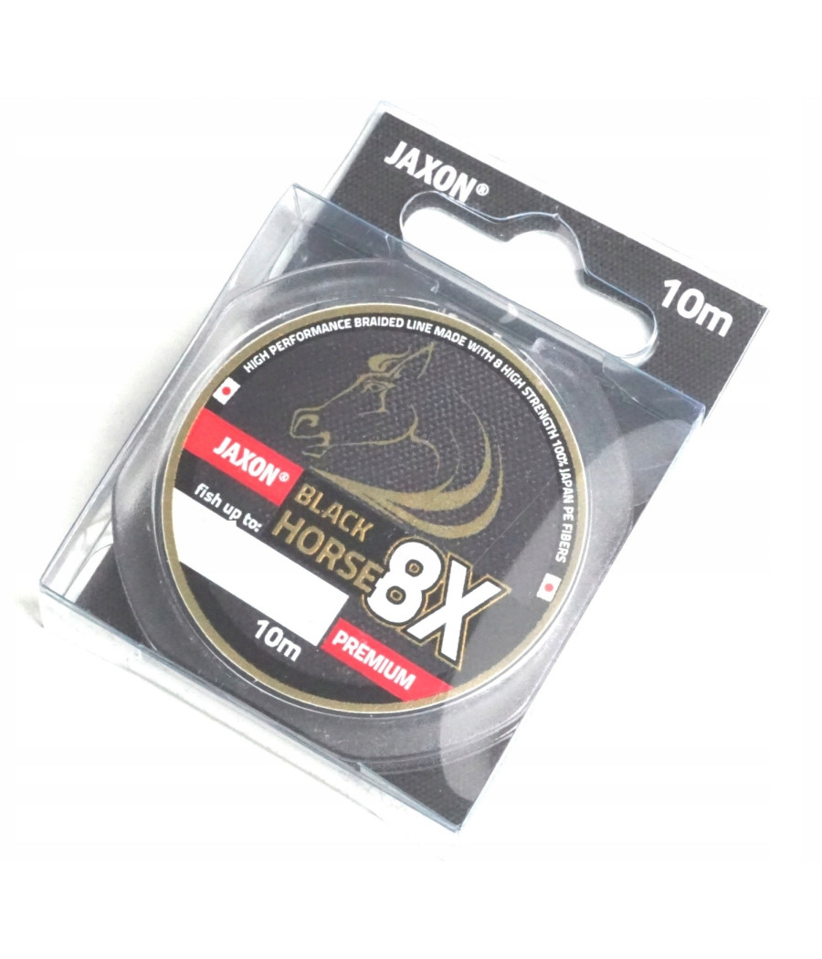 PLECIONKA BLACK HORSE 8X PREMIUM 0,18 10m JAXON