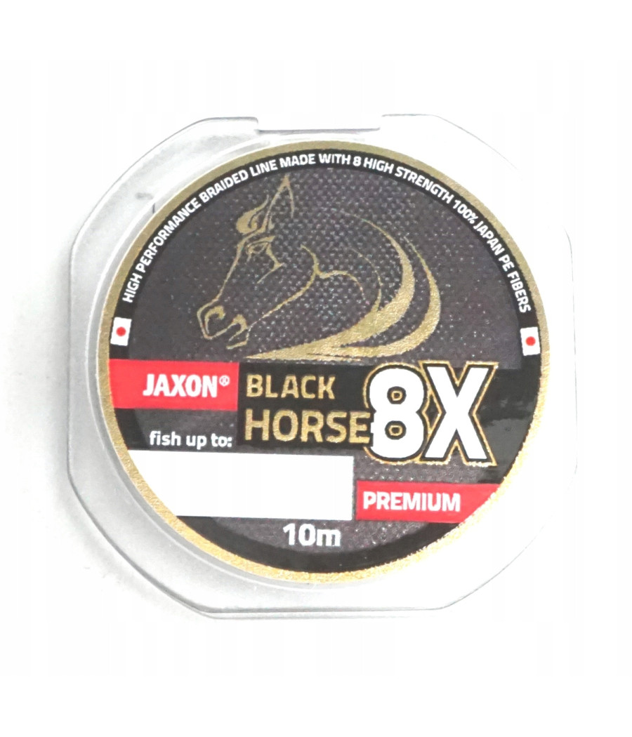 PLECIONKA BLACK HORSE 8X PREMIUM 0,18 10m JAXON