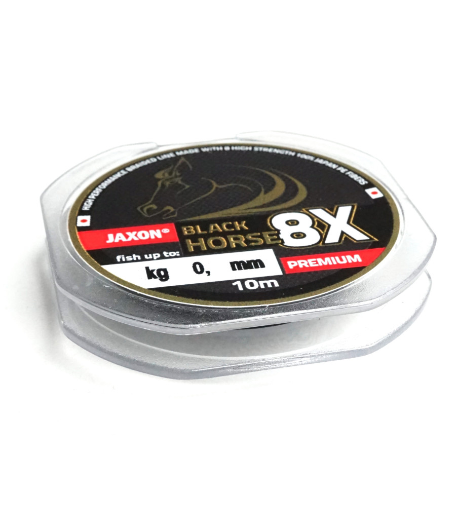 PLECIONKA BLACK HORSE 8X PREMIUM 0,18 10m JAXON