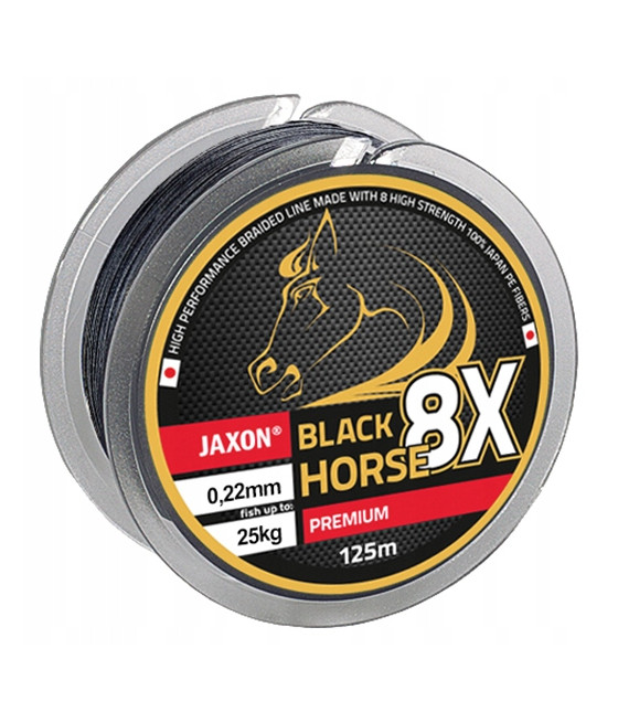 PLECIONKA BLACK HORSE 8X PREMIUM 0,16 10m JAXON