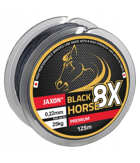 PLECIONKA BLACK HORSE 8X PREMIUM 0,16 10m JAXON