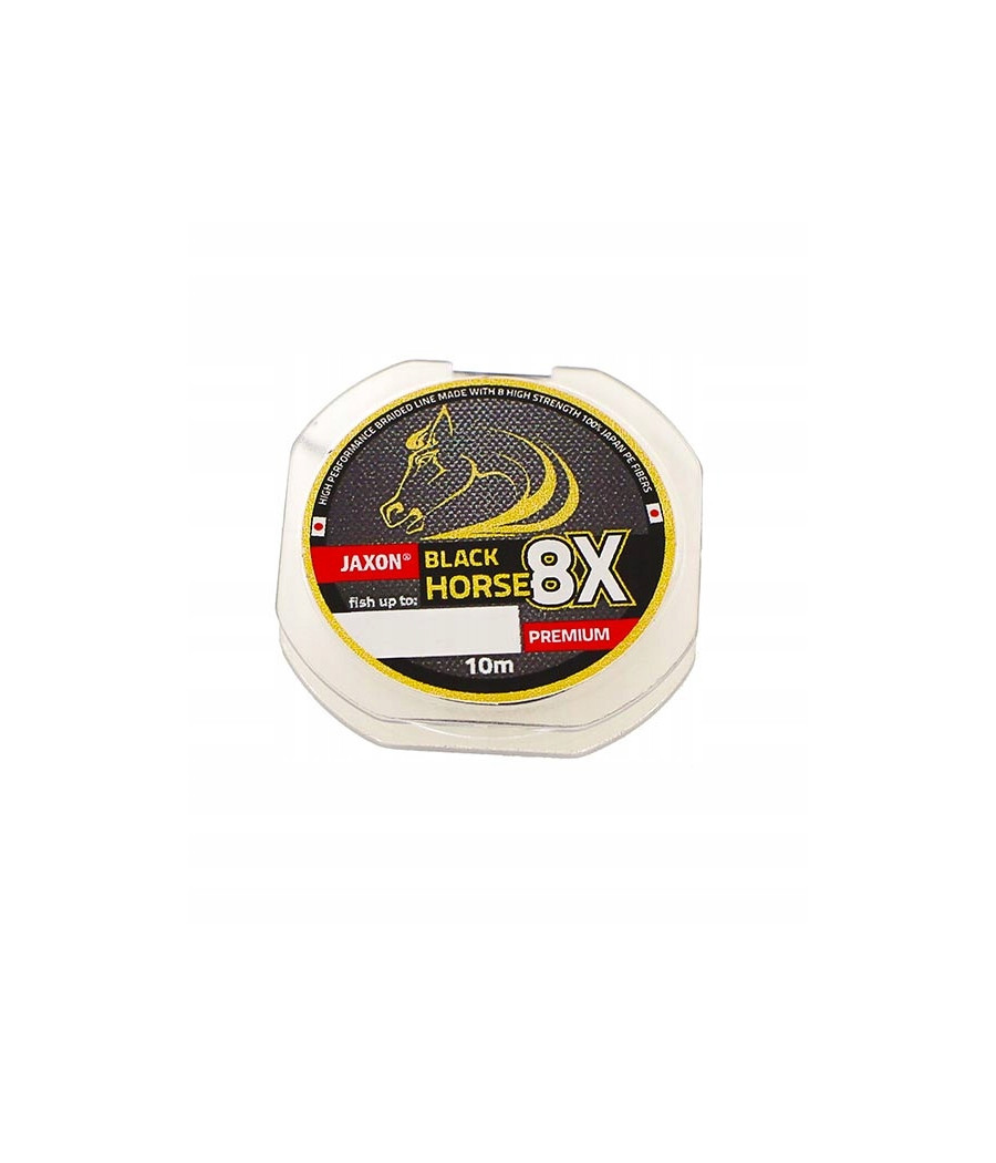 PLECIONKA BLACK HORSE 8X PREMIUM 0,08 10m JAXON