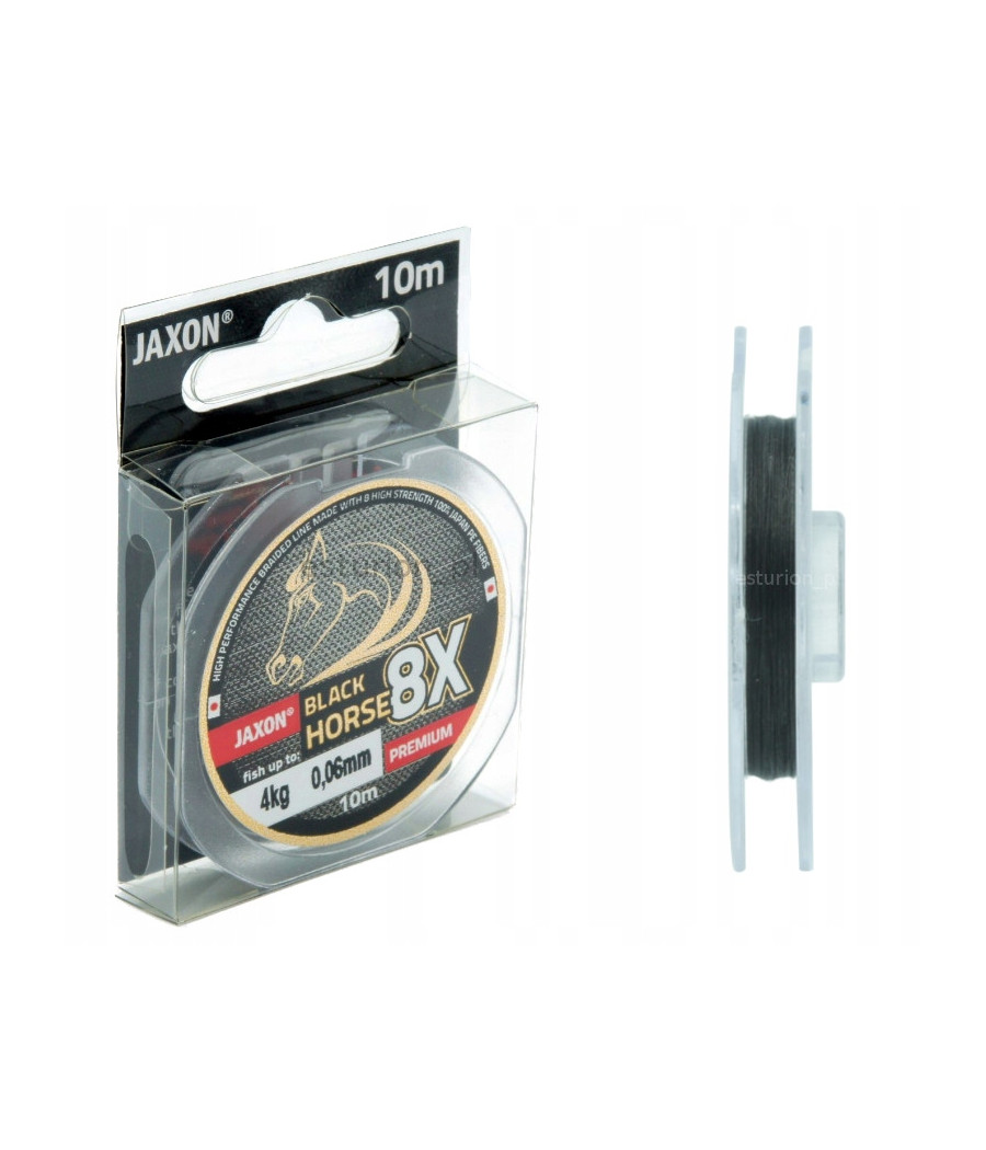 PLECIONKA BLACK HORSE 8X PREMIUM 0,14 10m JAXON
