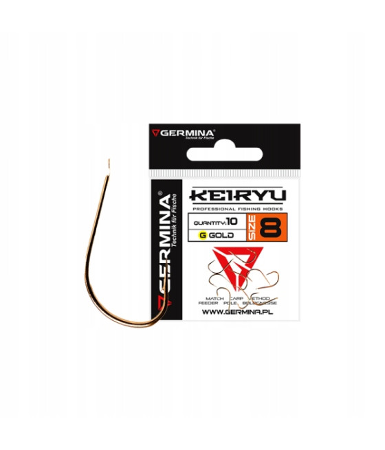 PRZYPONY GERMINA HOOK CHINTA GOLD PROFESSIONAL SNE 10 szt