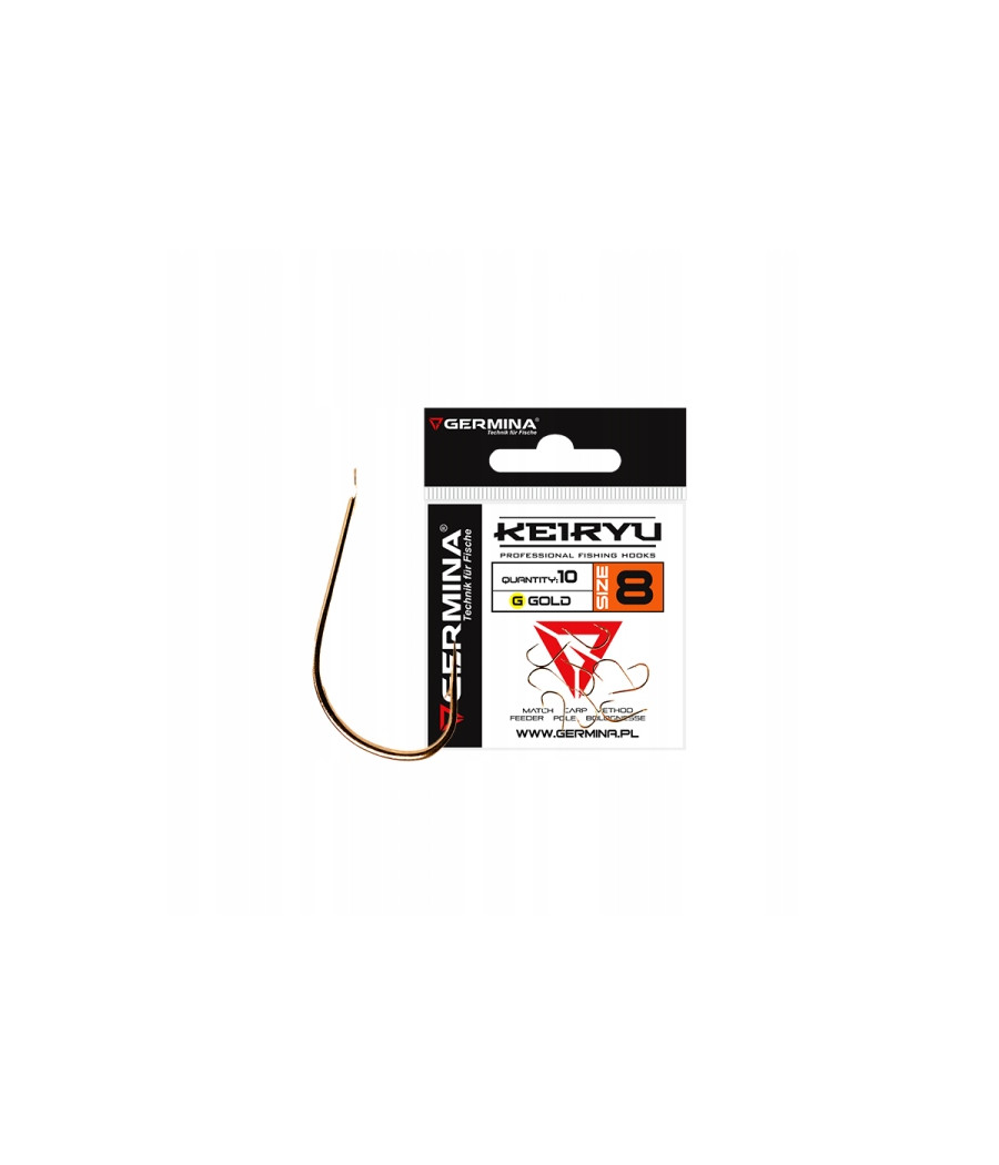 PRZYPONY GERMINA HOOK CHINTA GOLD PROFESSIONAL SNE 10 szt