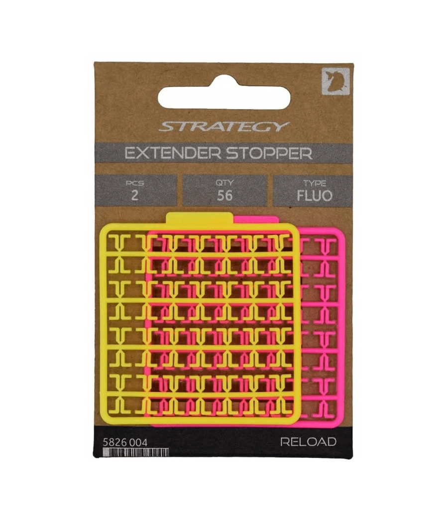 Stopery na włos do kulek Strategy Reload Boilie Stopper - Extended Fluo Stopery na włos do kulek Strategy Reload Boilie Stopper - Extended Fluo