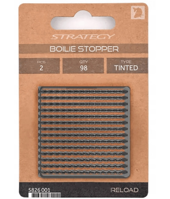 Stopery na włos do kulek Strategy Reload Boilie Stopper - Tinted