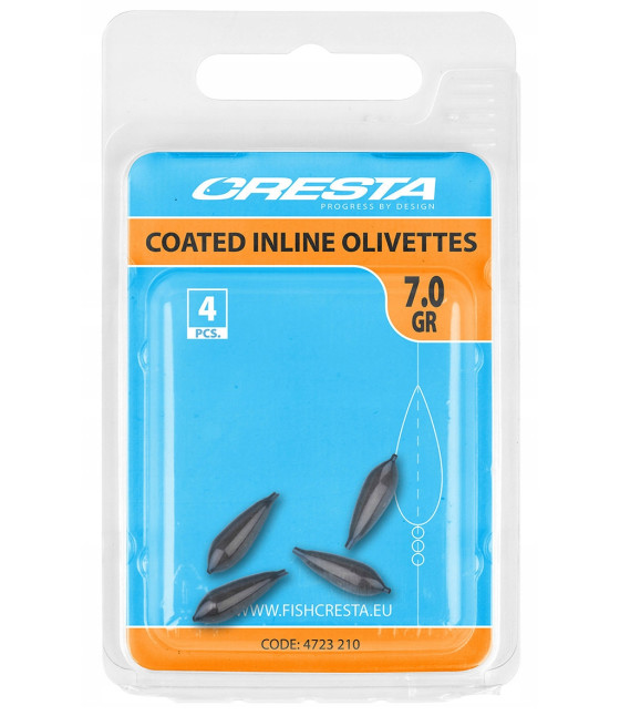 CIĘŻAREK CRESTA COATED INLINE OLIVETTES 1.5G SPRO