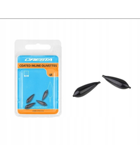 CIĘŻAREK CRESTA COATED INLINE OLIVETTES 2.5G SPRO