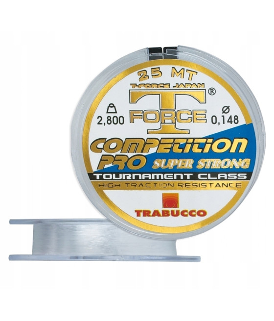 ŻYŁKA TRABUCCO T-FORCE COMPETITION PRO 0,148mm 25m