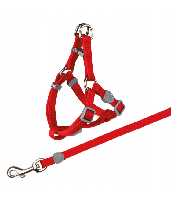 Trixie Szelki premium ze smyczą One Touch dla kota 26-37cm