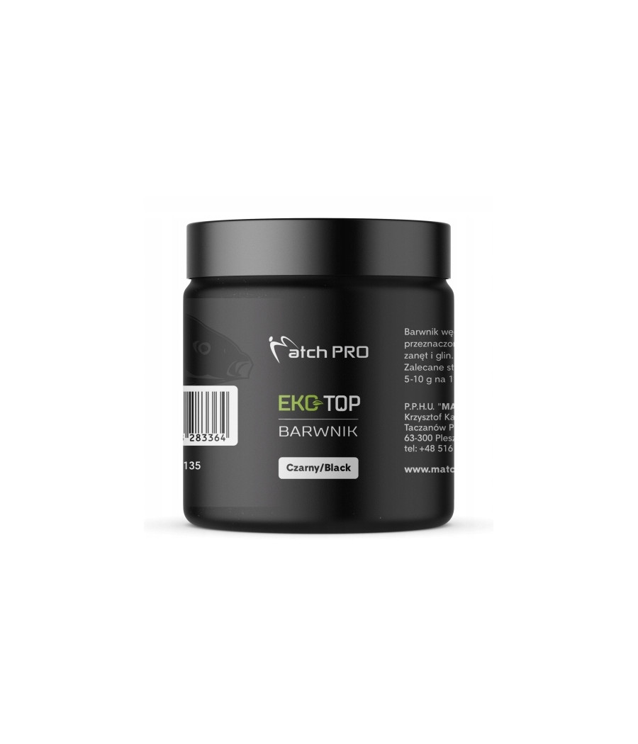 Barwnik Zanętowy EKO-TOP Matchpro Czarny 120g Barwnik Zanętowy EKO-TOP Matchpro Czarny 120g