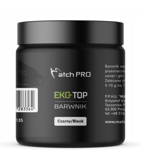 Barwnik Zanętowy EKO-TOP Matchpro Czarny 120g