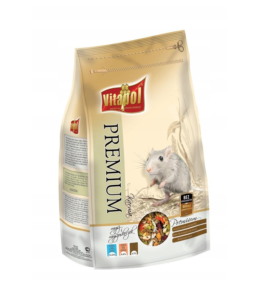 Vitapol karma mieszanka 0,8 kg mysz