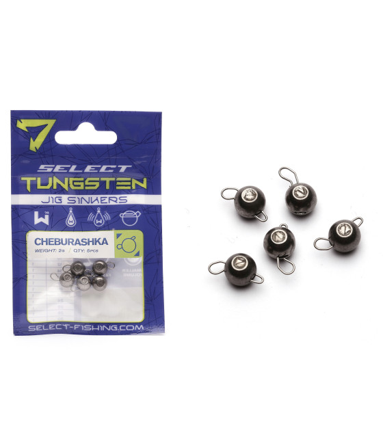 Select Tungsten Sinker 1.5g 5szt. Black czeburaszka wolframowa
