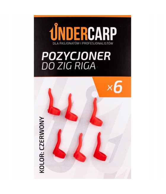 UNDERCARP Pozycjoner do Zig Riga -czerwony