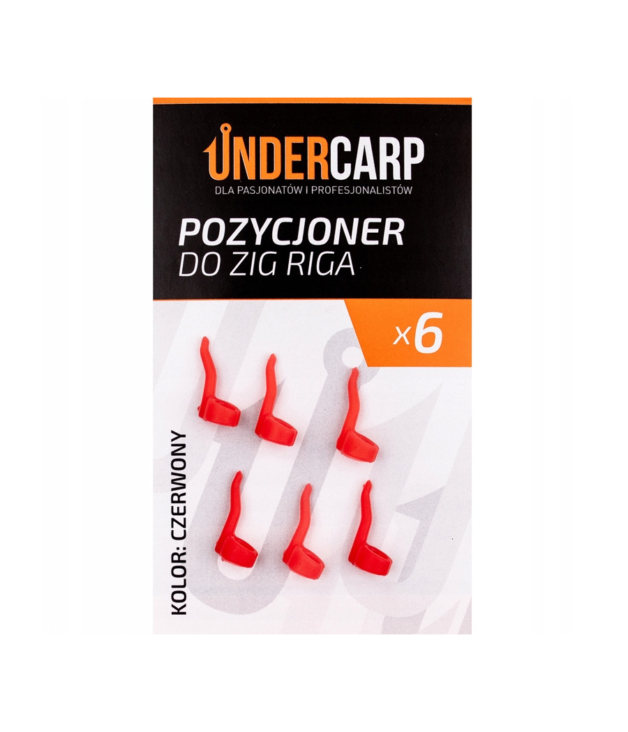 UNDERCARP Pozycjoner do Zig Riga -czerwony UNDERCARP Pozycjoner do Zig Riga -czerwony