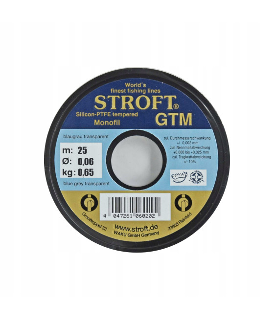 ŻYŁKA STROFT "GTM" 0.06 mm 25 m