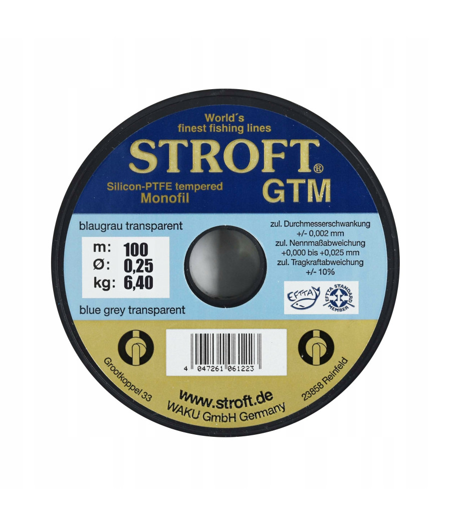 ŻYŁKA STROFT "GTM" 0.06 mm 25 m