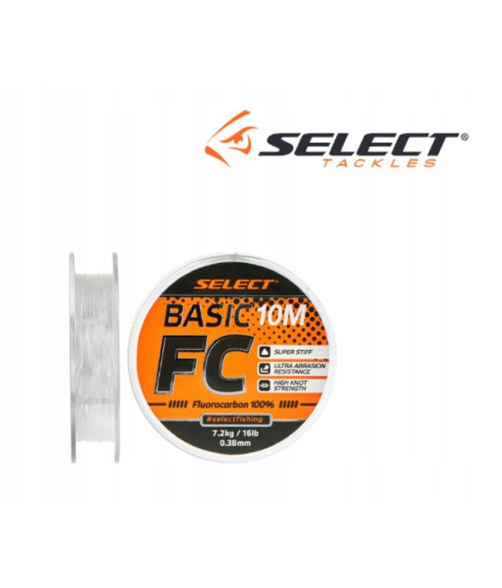 SELECT fluorocarbon BASIC FC 10m 054mm 29lb/12,6kg