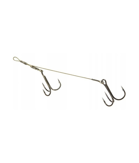 WIRE LEAD.1x19 BROWN 9kg/9-4,5cm MISTRAL