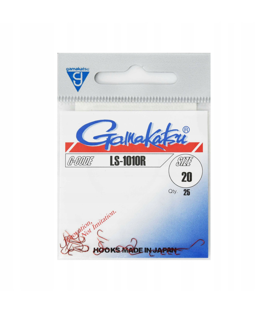 Haczyki Gamakatsu rozm 20 / 25szt