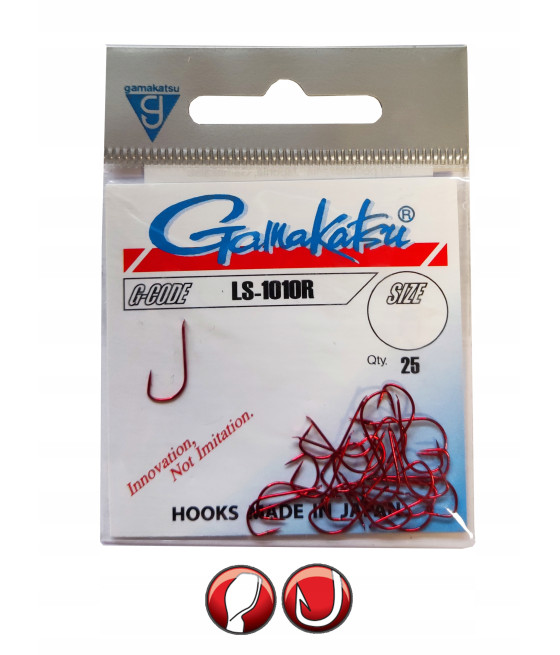Haczyki Gamakatsu nr 16 / 25szt