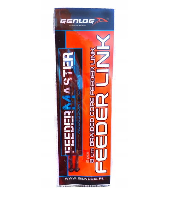ADAPTER NEW BRAIDED CORE FEEDERLINK/SNAP5cm GENLOG