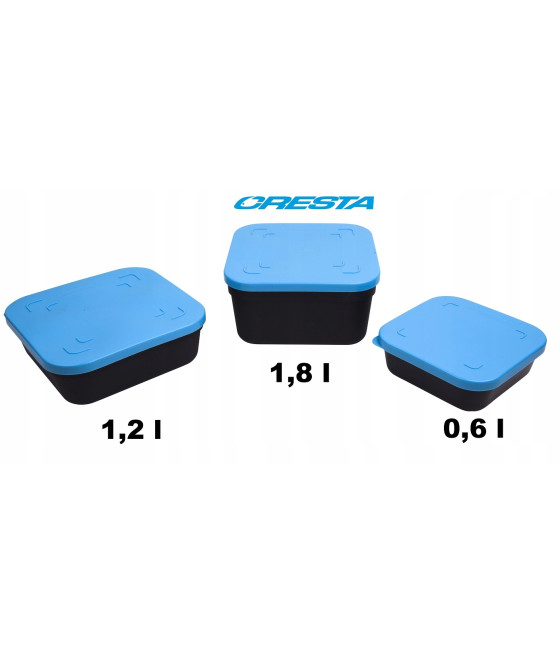 POJEMNIK CRESTA PELLETBOX SQUARE 1.2LTR SPRO