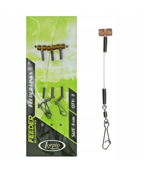 ŁĄCZNIK LORPIO KOSZYCZKA FEEDER LINK 4cm