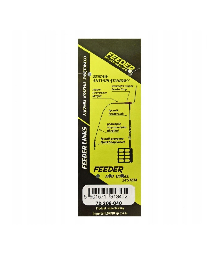 ŁĄCZNIK LORPIO KOSZYCZKA FEEDER LINK 4cm