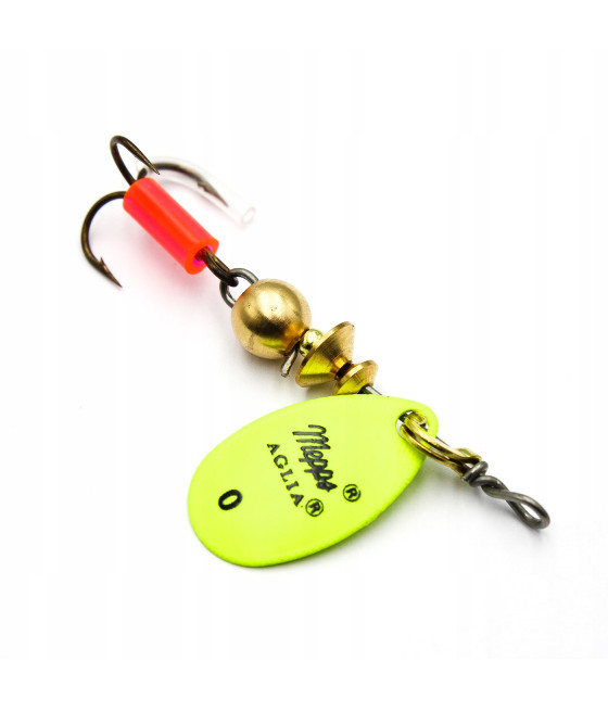 Błystka mepps AGILIA FLUO charteuse 0/2,5g