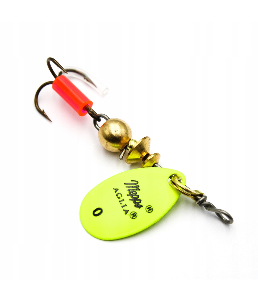 Błystka mepps AGILIA FLUO charteuse 0/2,5g