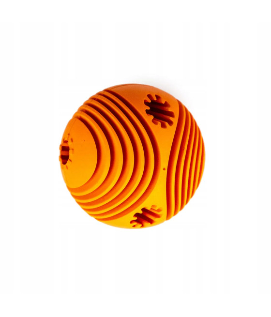 HAVE A PET ZABAWKA RUBBER SNACK BALL POMARAŃCZOWA 6,3CM