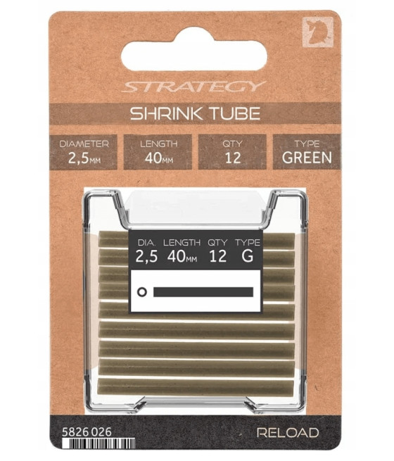 Rurka Termokurczliwa Strategy Reload Shrink Tube 2,5mm 12szt
