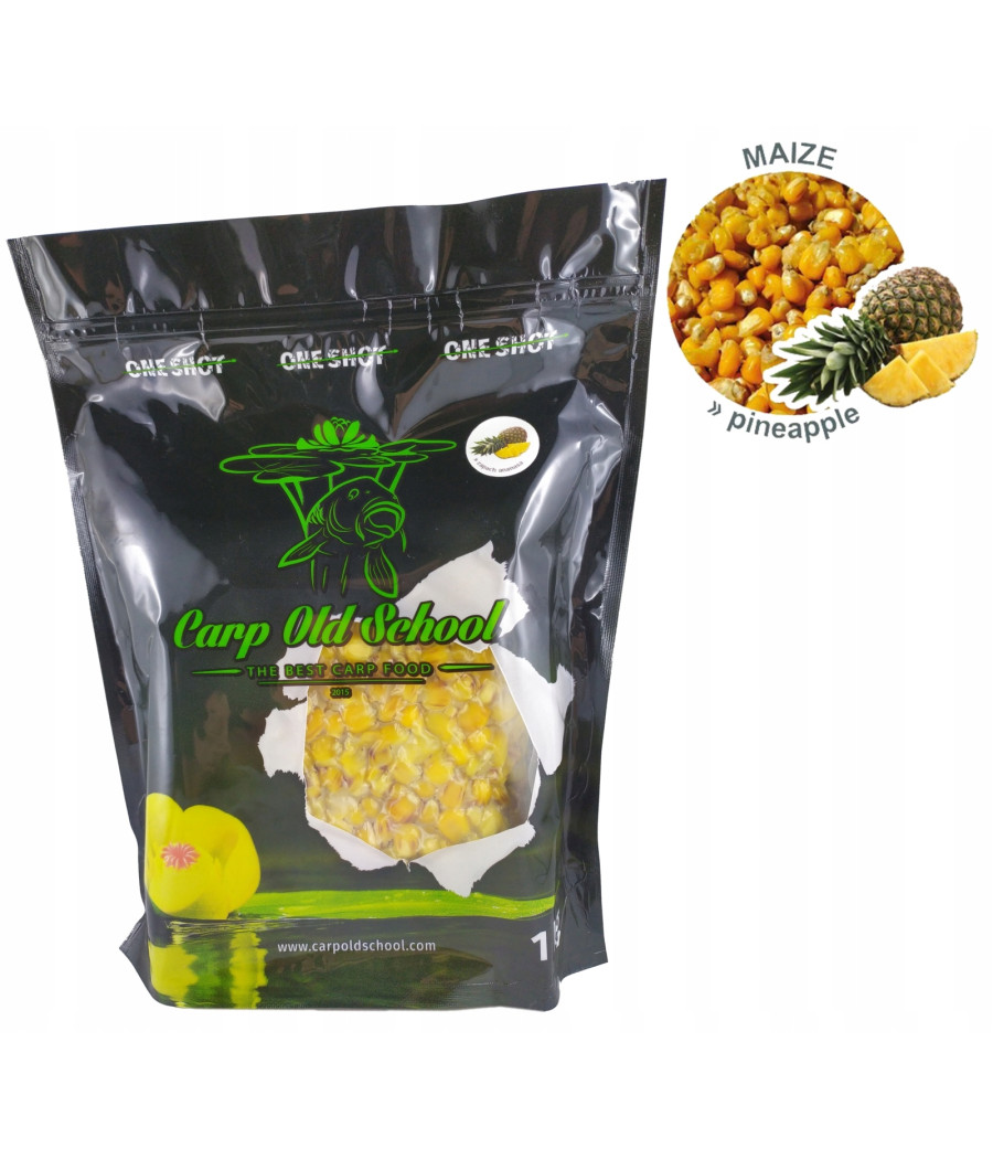 Kukurydza zanętowa Carp Old School - Ananas 1kg