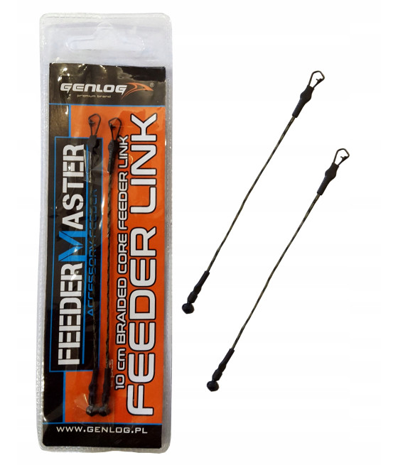 ADAPTER NEW BRAIDED CORE FEEDERLINK/SNAP10cmGENLOG