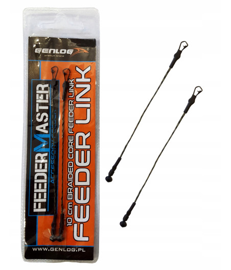 ADAPTER NEW BRAIDED CORE FEEDERLINK/SNAP10cmGENLOG