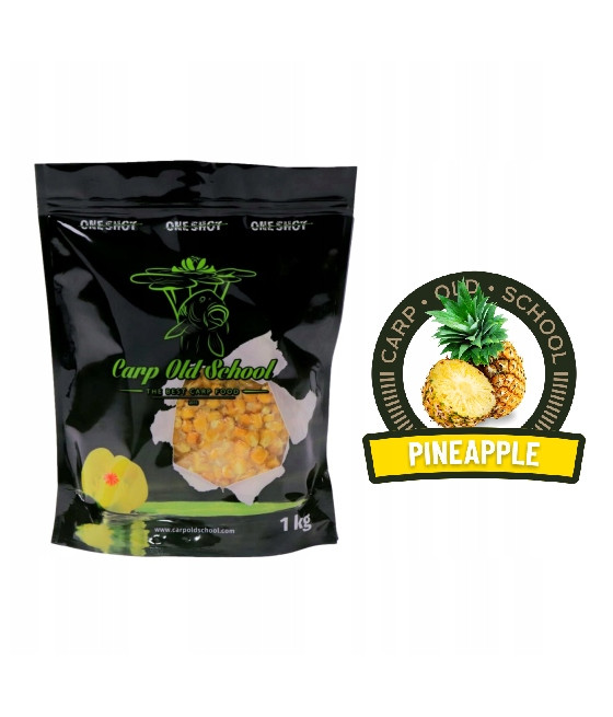 Kukurydza zanętowa Carp Old School - Ananas 1kg