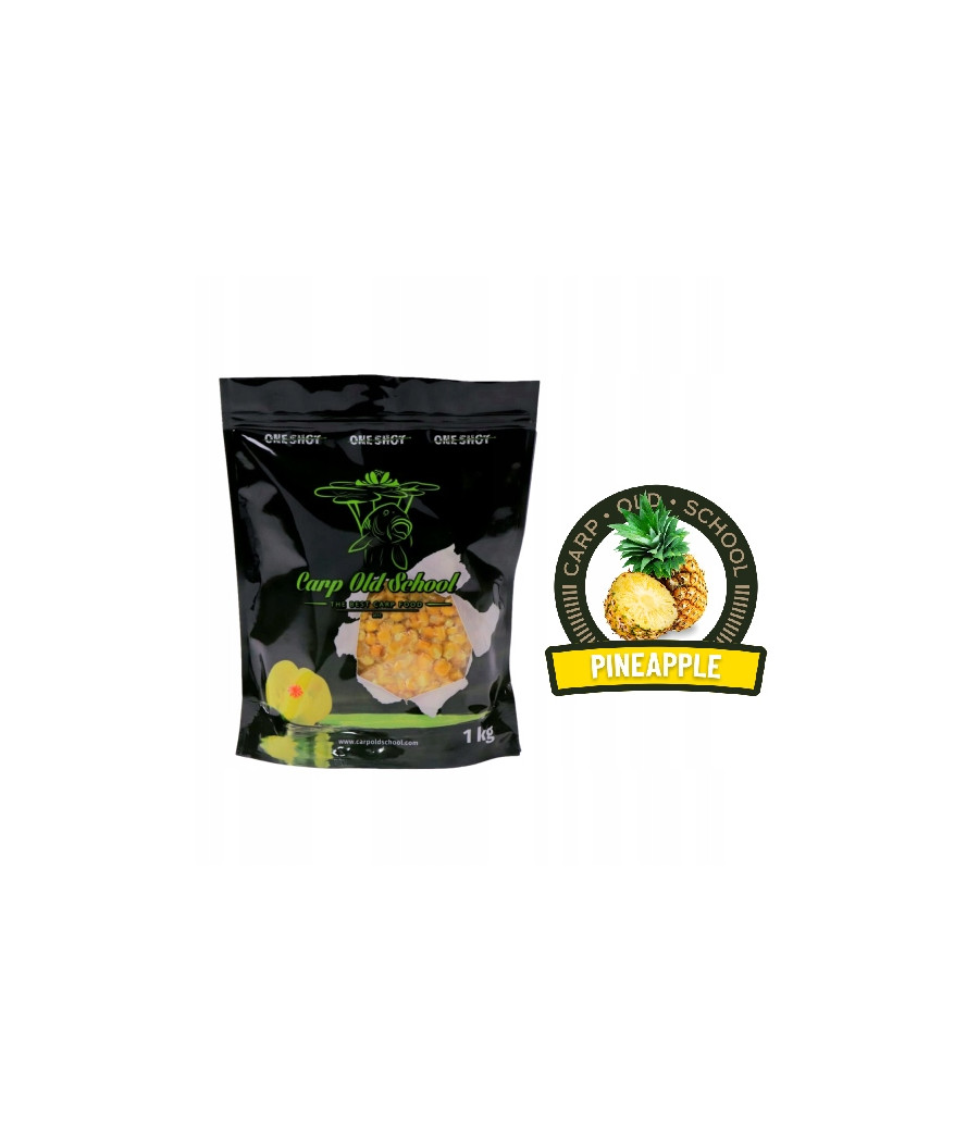 Kukurydza zanętowa Carp Old School - Ananas 1kg