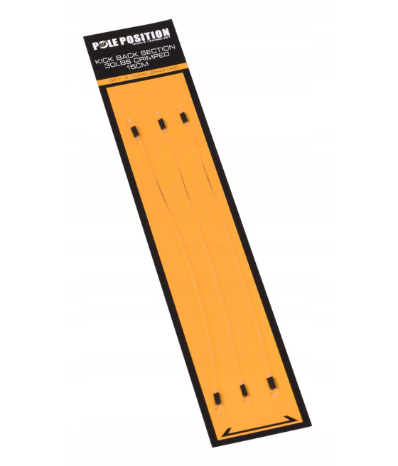 Pole Position Kickback Section 15cm 30lb Crimped