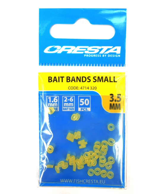 Cresta Stopery Gumki do przynęt Bait Bands Small 50szt